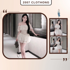 Đầm Tầng Cúp Ngực Dinh Đá 2007Cothing