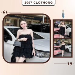 Đầm Cúp Ngực Tầng  2007Cothing
