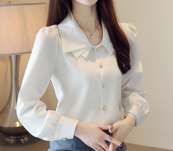 áo sơ mi nữ tay dài 2007 clothing